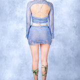 Embergaze Knitted Sequin Set