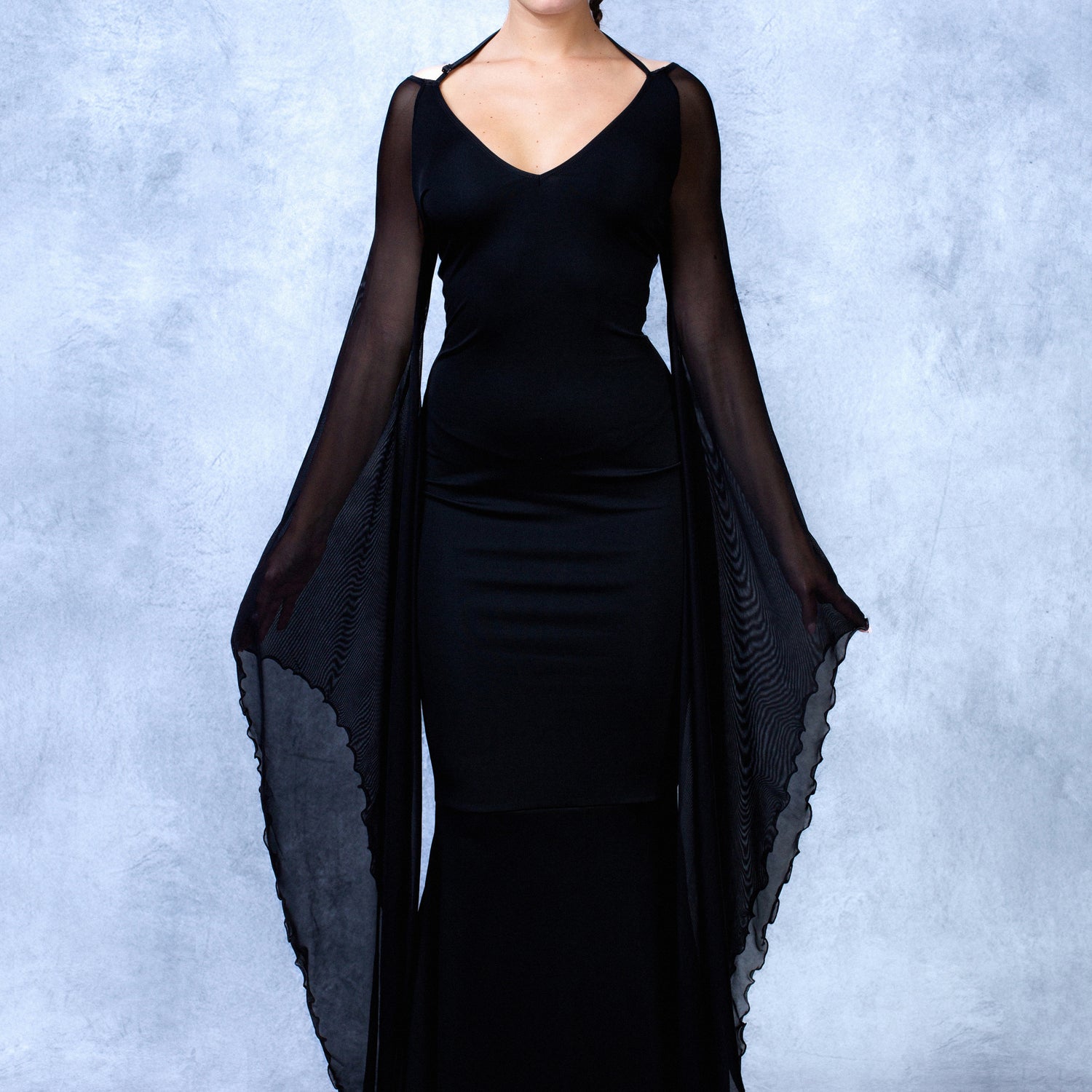 Elvira Gown Dress Black