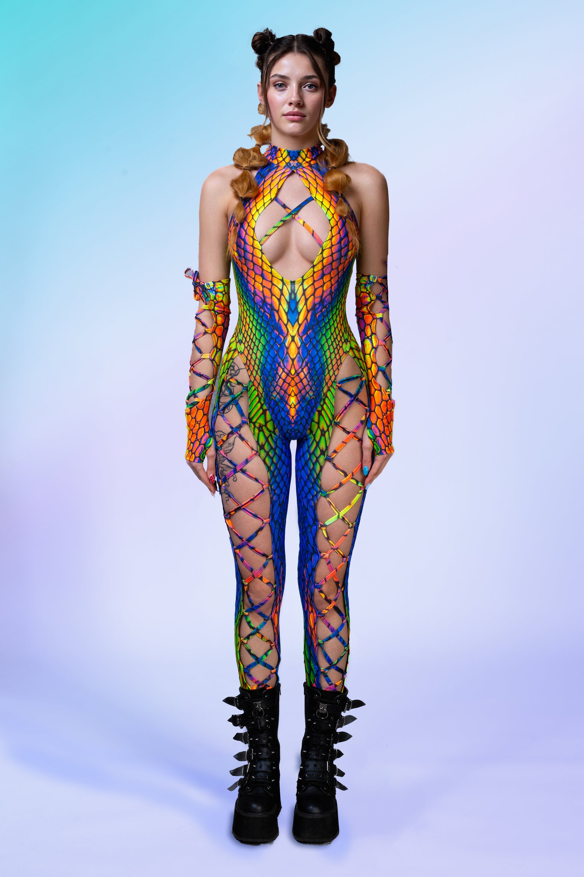 Li Zard Criss-Cross Jumpsuit 2
