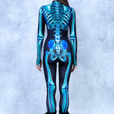 Blue Candy Skeleton Costume