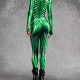 Exomorph Green Bodysuit