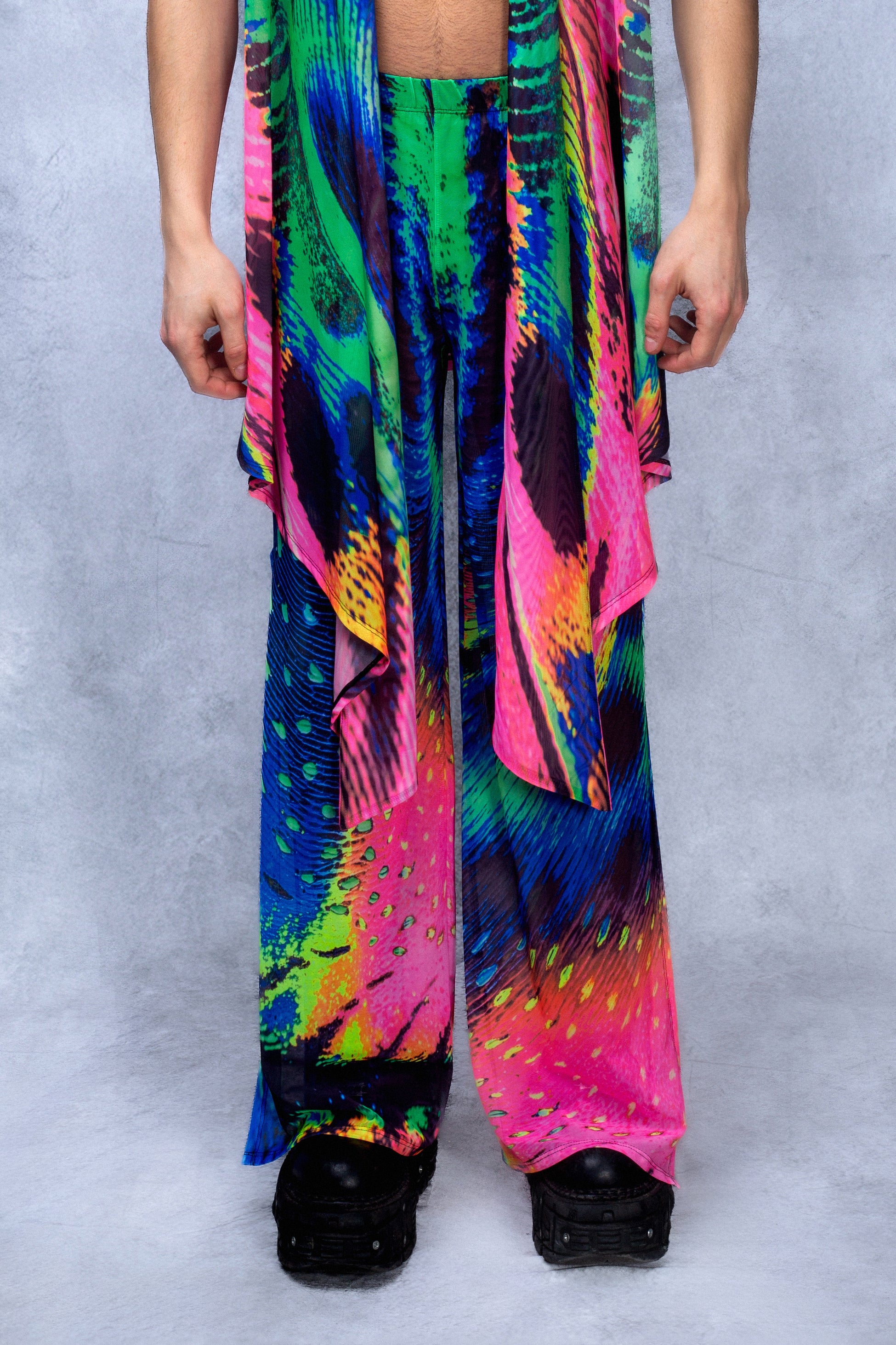 Rawrr Mesh Male Split Pants 2