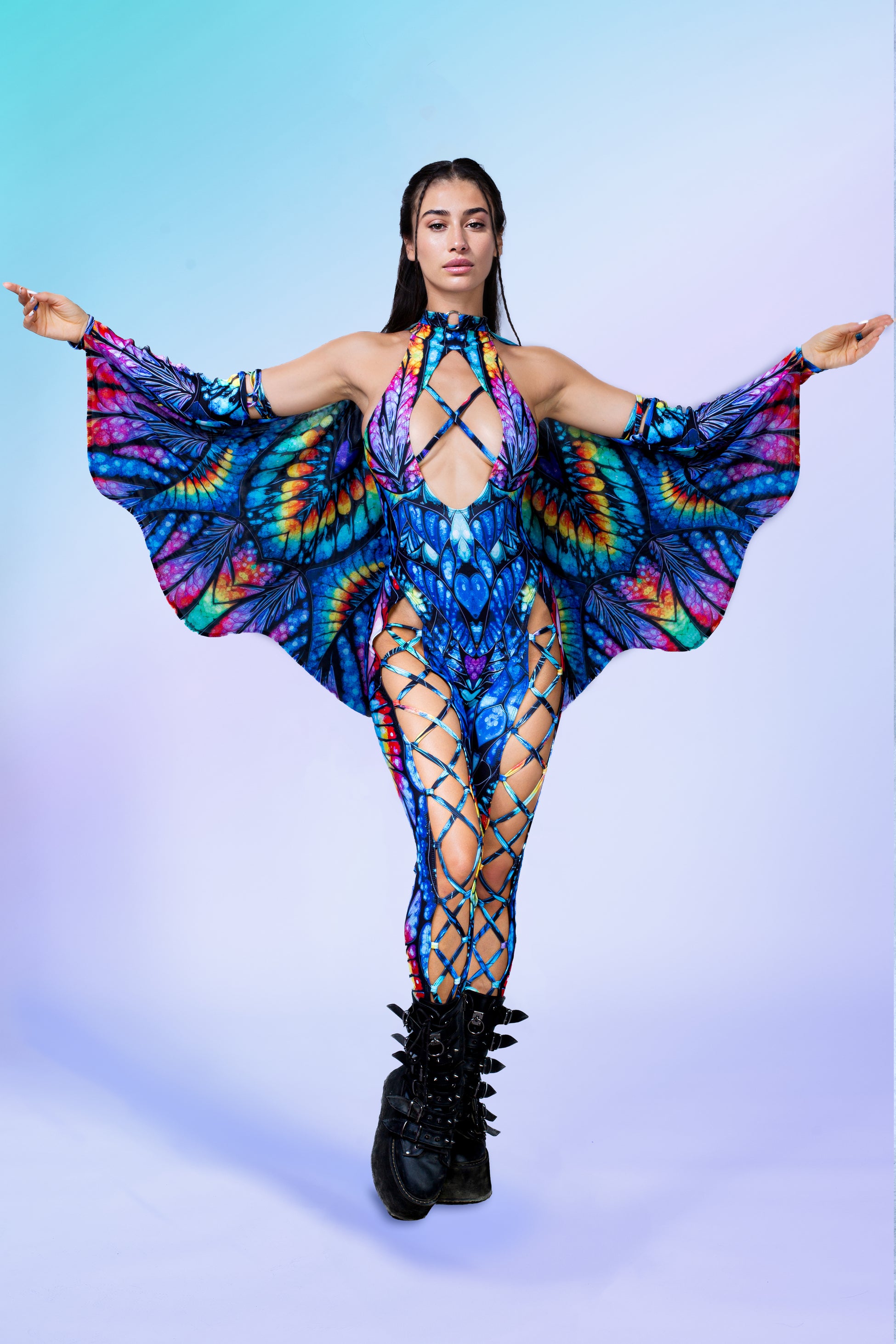 Fairy Open Mind Criss-Cross Jumpsuit 2