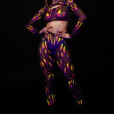 Dreamflight Mesh Cutout Rave Top