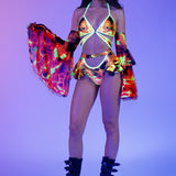 Lavardia Butterfly Shorts Set
