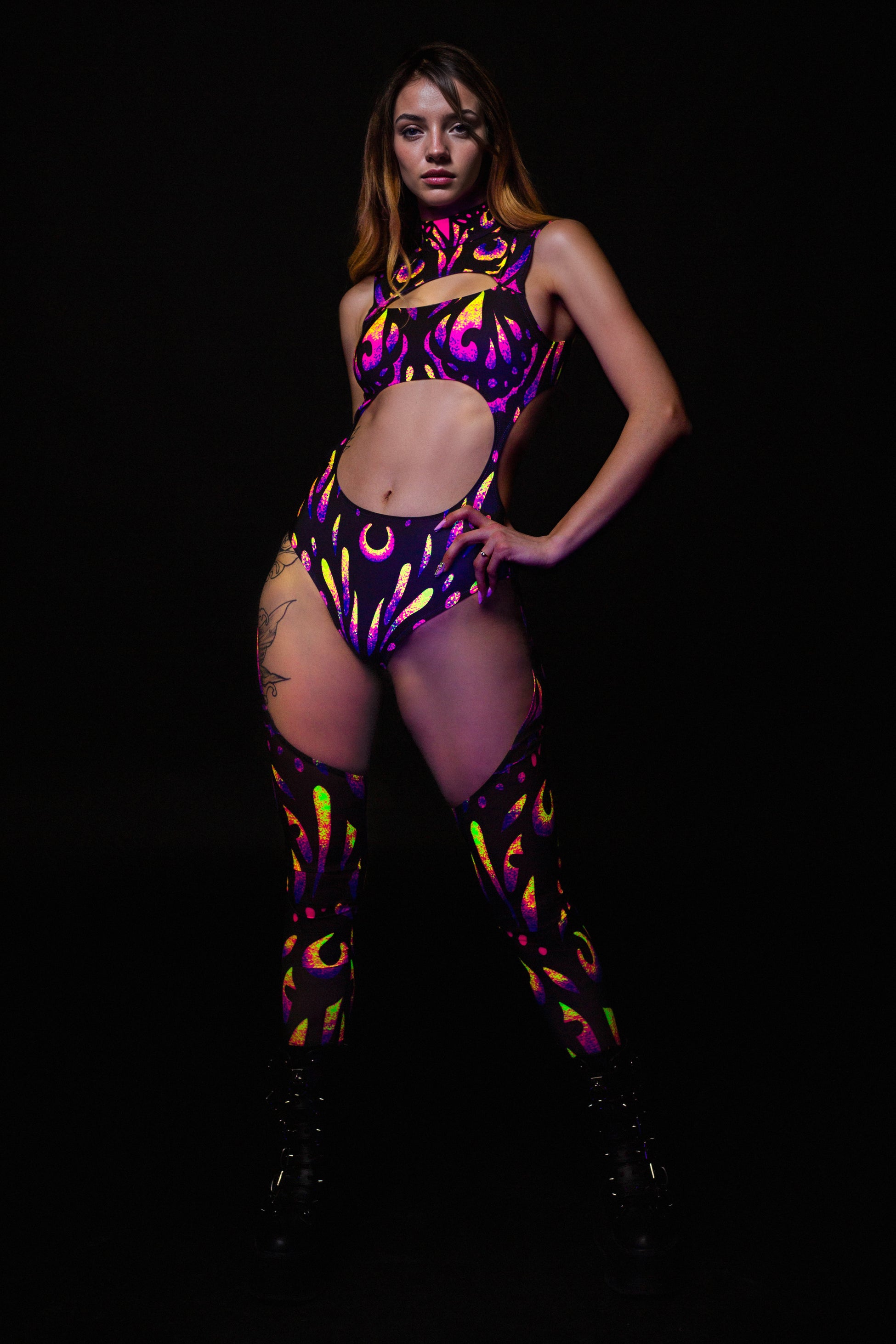 Dreamflight Chaps Leotard 2