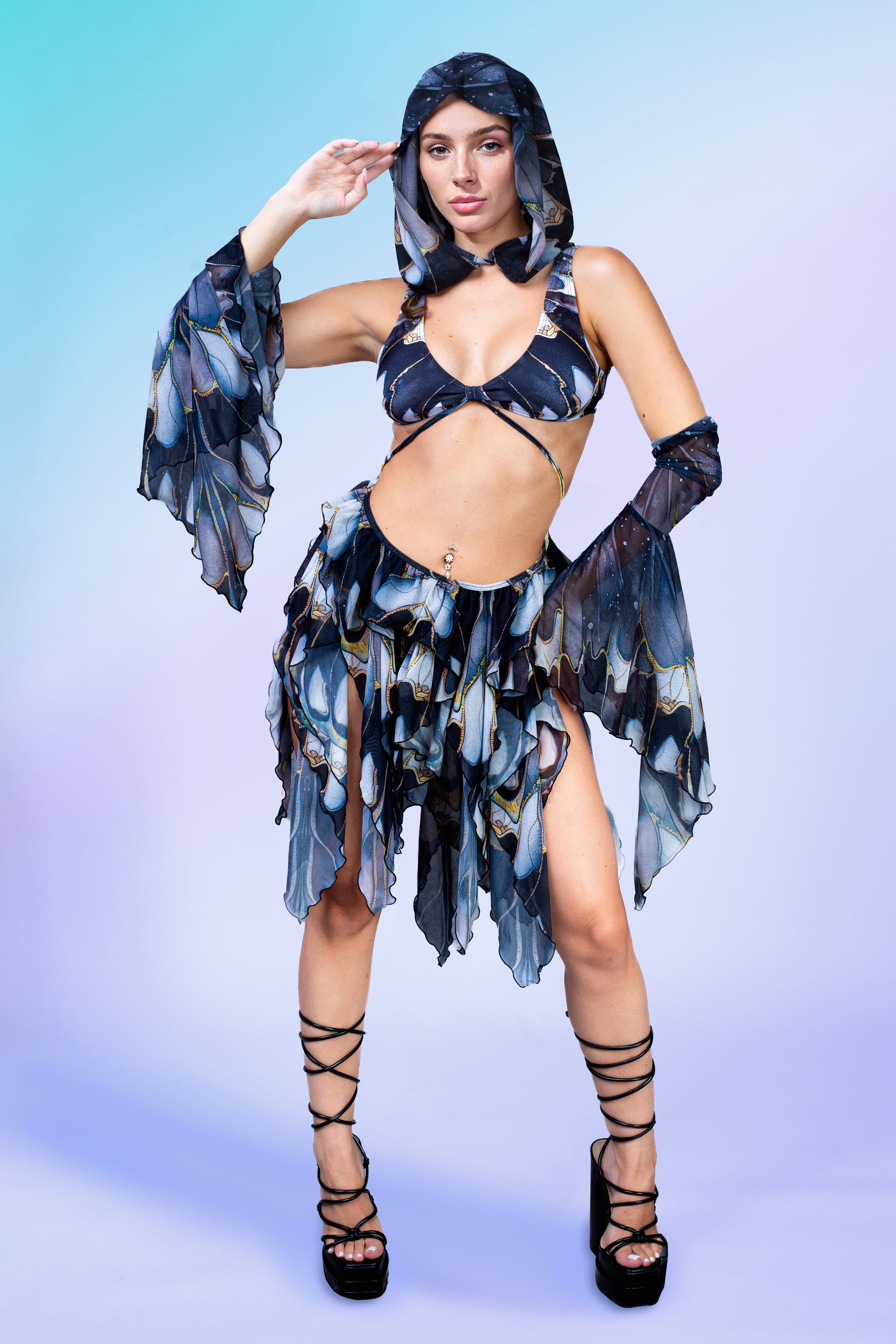 Dream of Darkness Pixie Dress 2