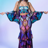 Rosette Fairy Ruffled Winged Set