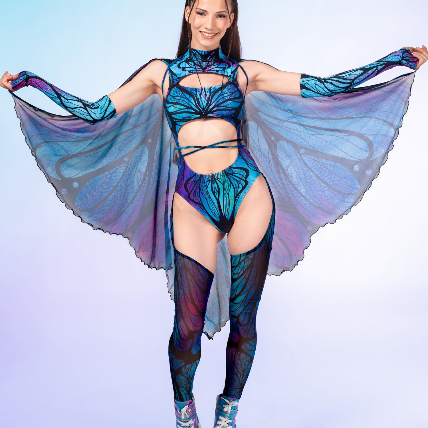 Absolem Chaps Leotard Blue