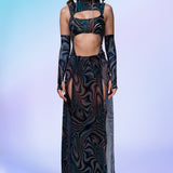 Reflektor Chaps Leotard Duster Set