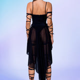 Just Black Witch Bodysuit Dress