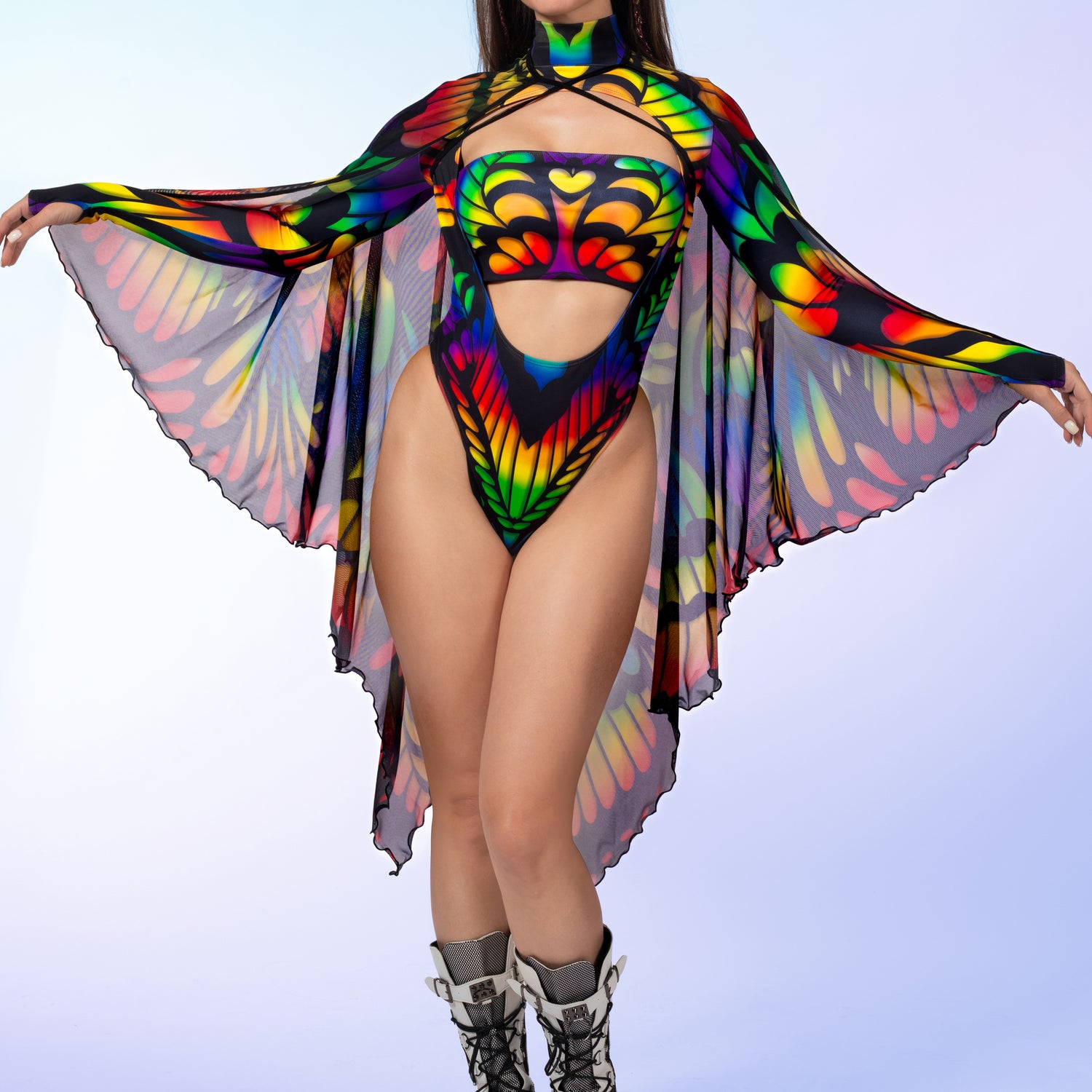Rainbow Quiver Wings Rainbow