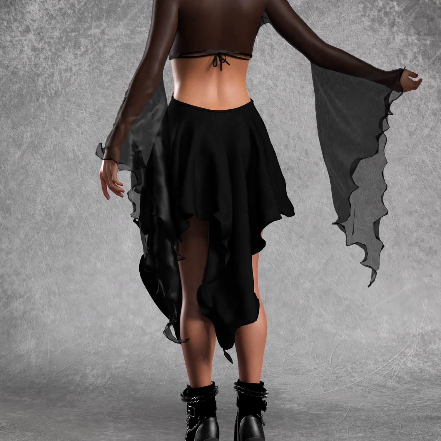 Women Witch Flame Set