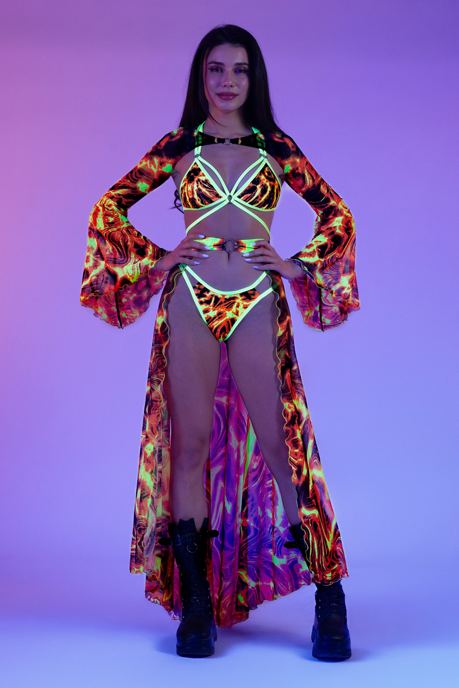 Lavardia Ring Skirt Set 1