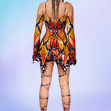 Autumn Butterfly Pixie Dress