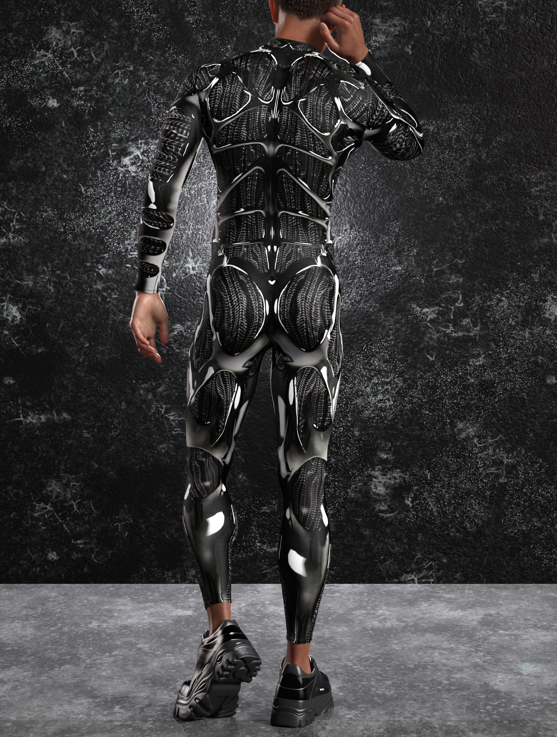 Jaded Synth Male Costume 2