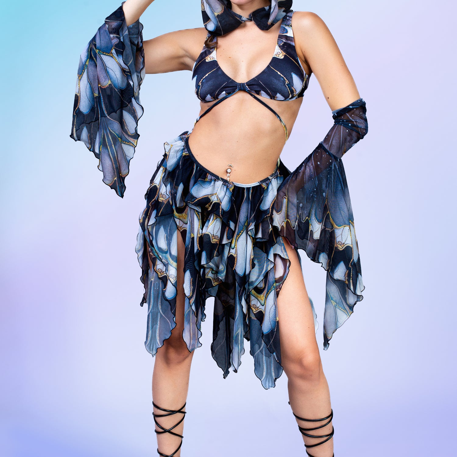 Dream of Darkness Hooded Pixie Set