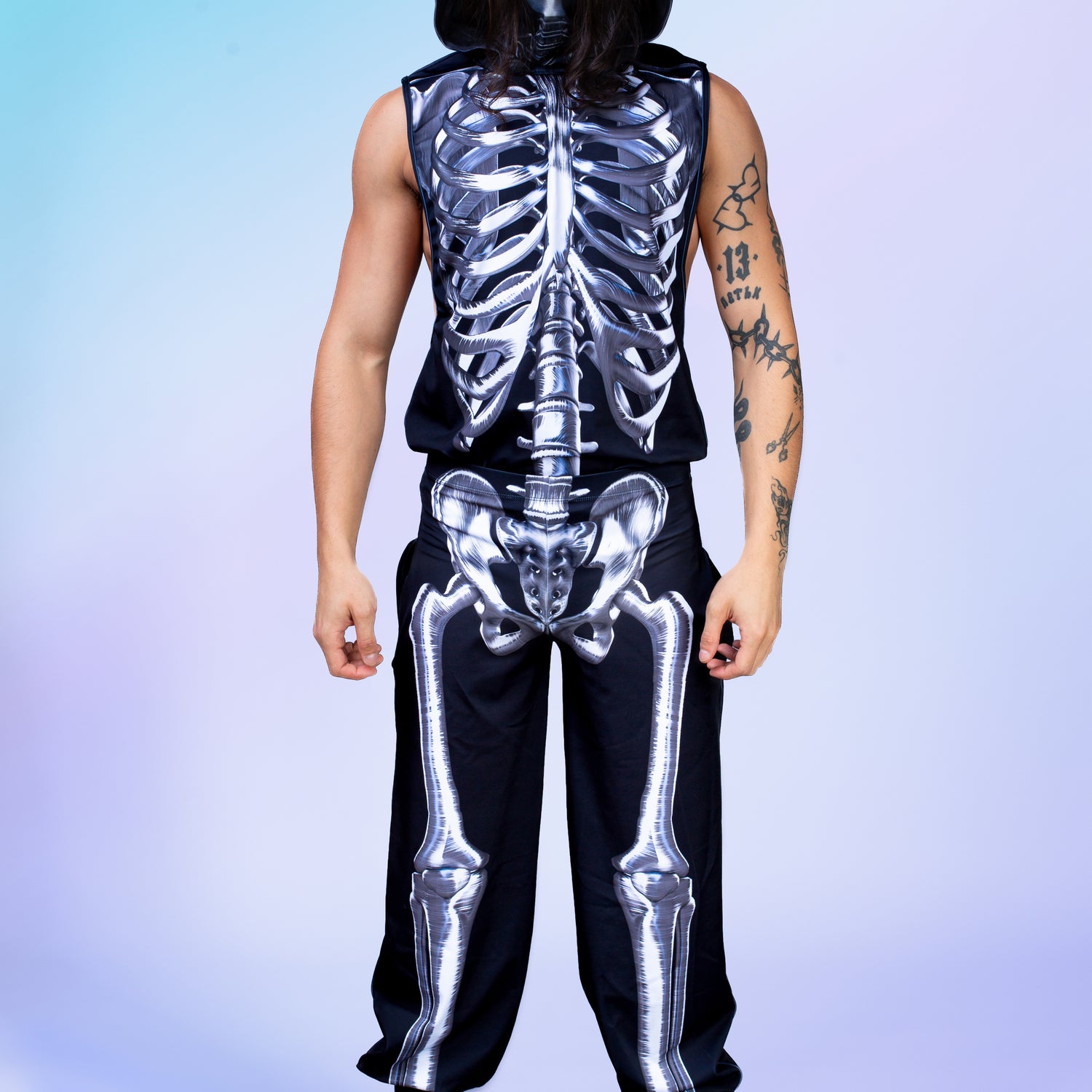 Silver Candy Skeleton Male Muscle Set