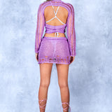 Embergaze Knitted Sequin Set