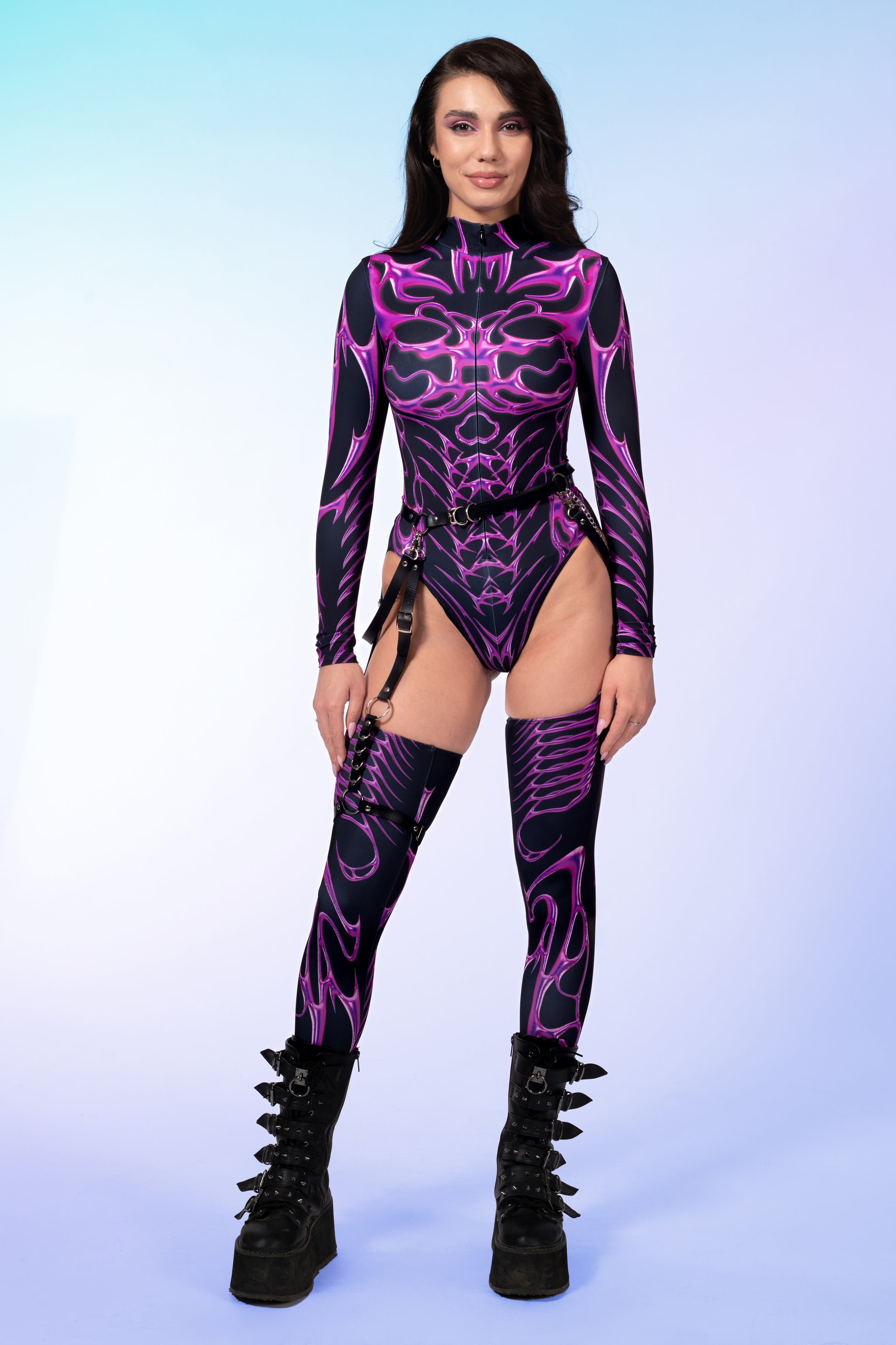 Candy Surge Chaps Leotard 2