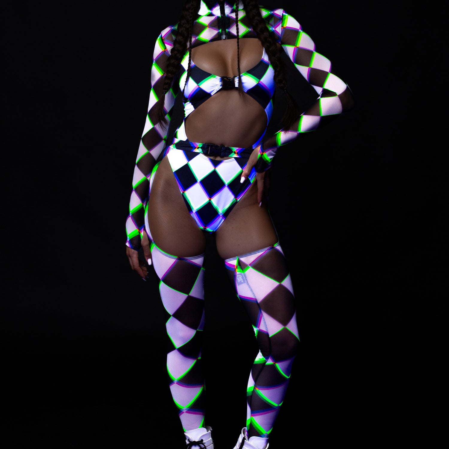 Checkmate Buckle Mesh Chaps Performance