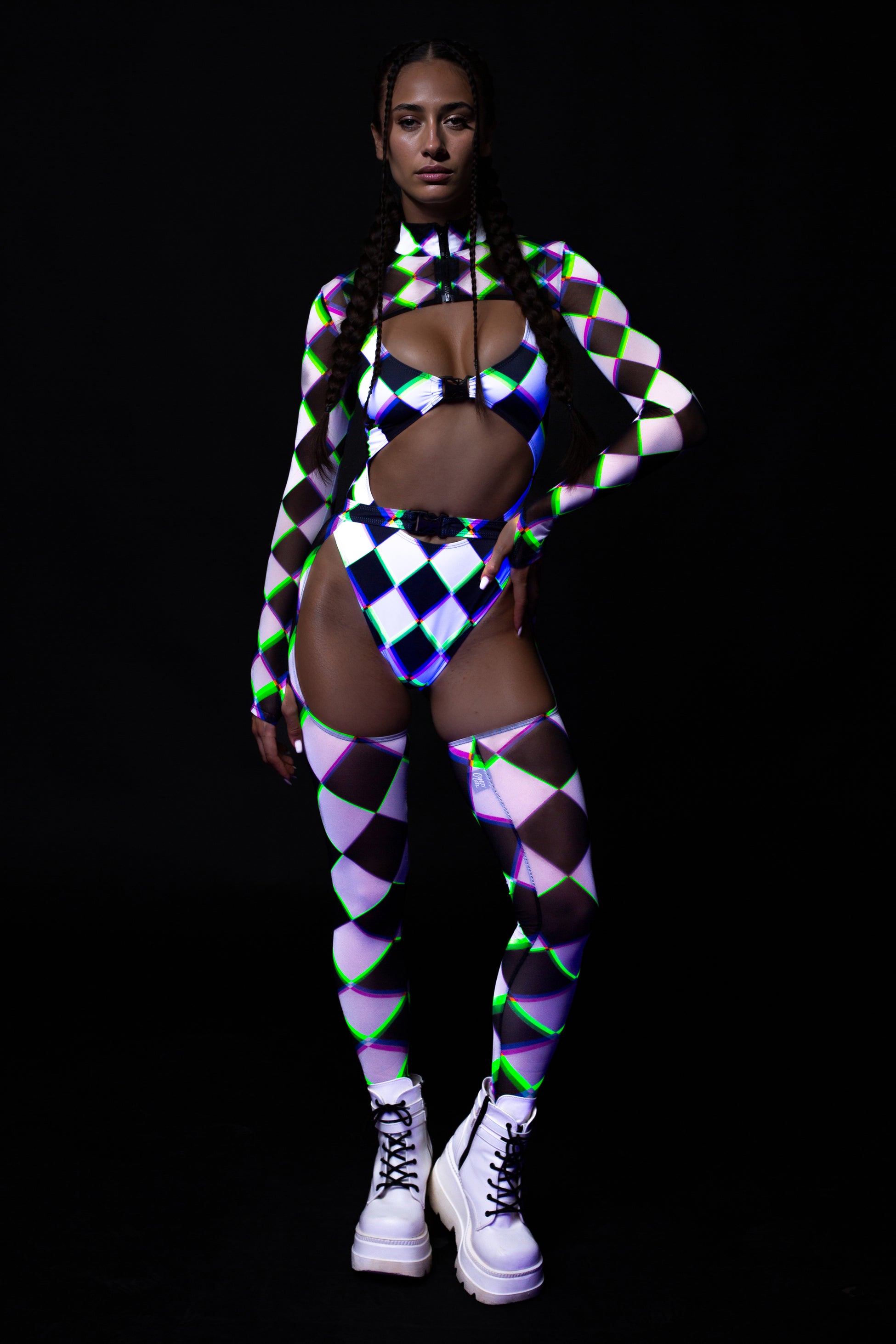 Checkmate Buckle Bodysuit 2
