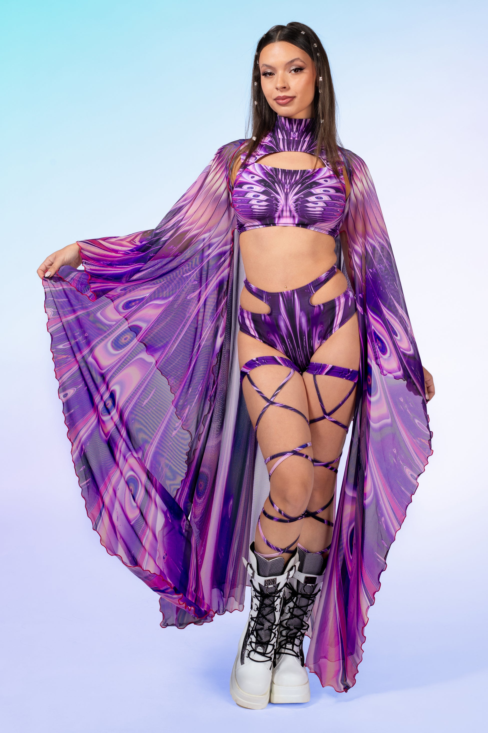 Zapped Rave Kimono 1