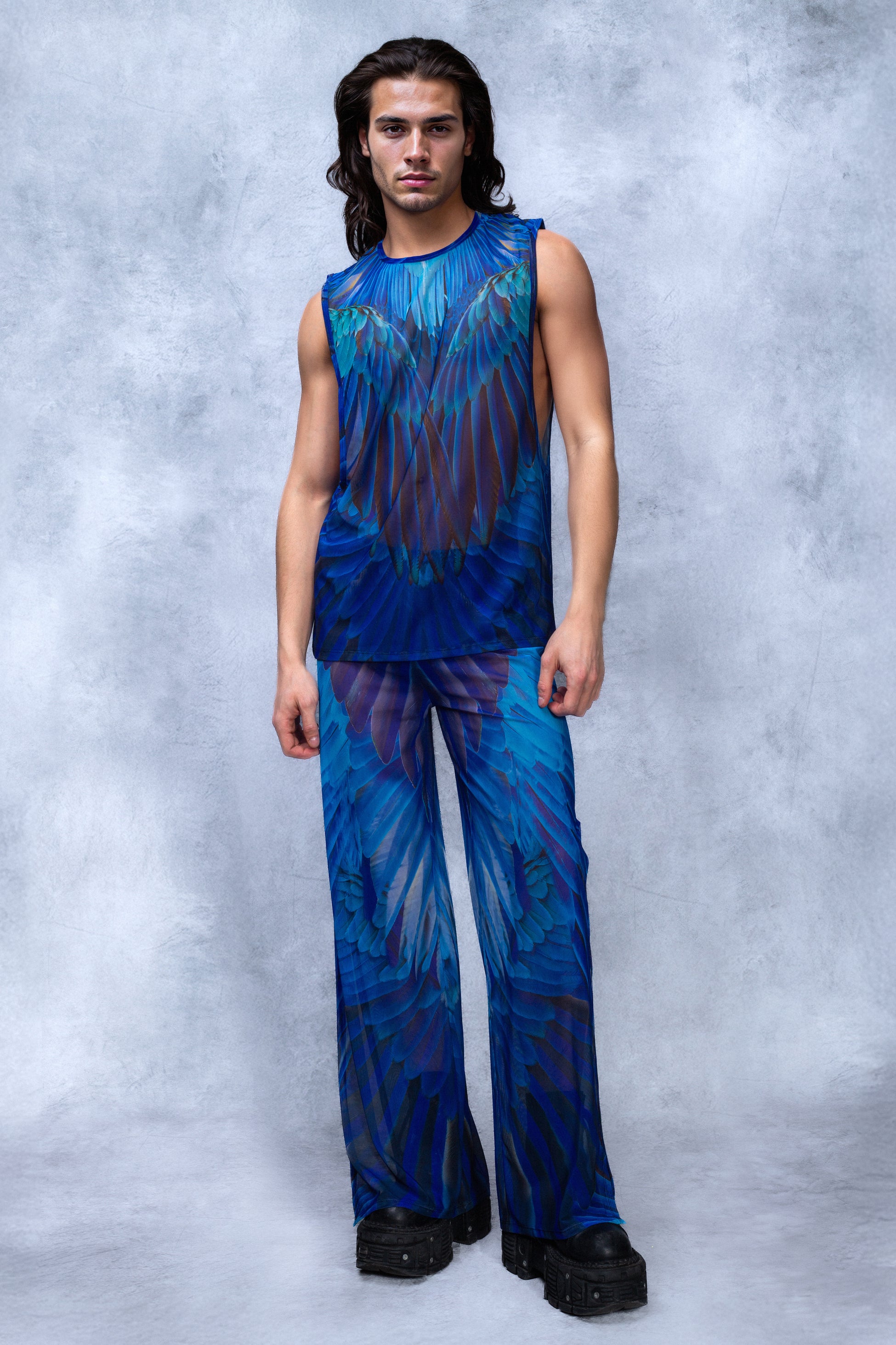 Stick Together Mesh Male Tank Set 2