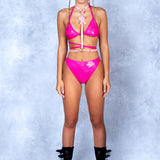 Bruise Pink Rave Harness