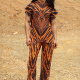 Lava Burst Unisex Hooded Top