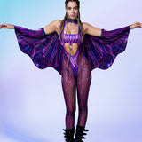 Soaring Alchemy Pink Fairy Open Heart Bandeau Bodysuit