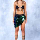 Nutelux Mermaid Wrap Skirt