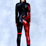 Scarlet Lock Buckle Catsuit