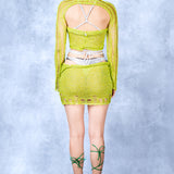 Embergaze Knitted Sequin Set