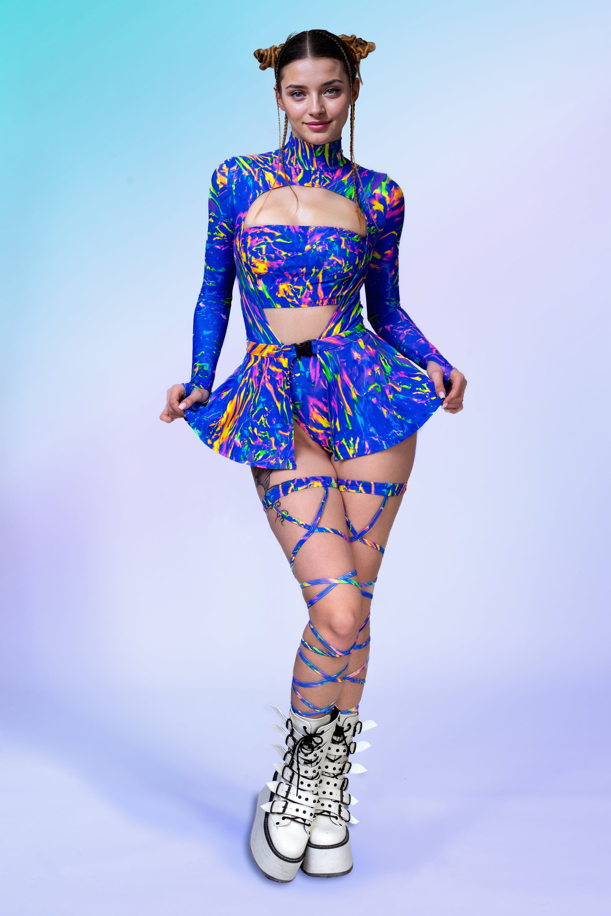 Dreamsicle Open-Heart Leotard 2