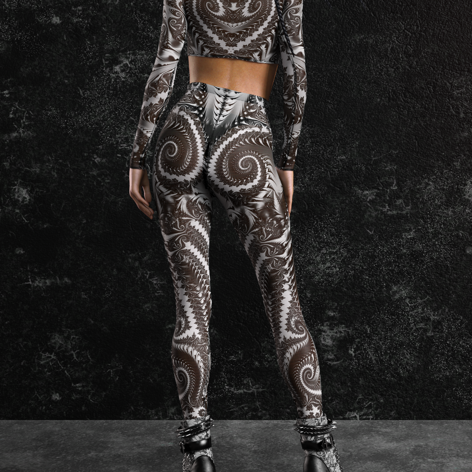 Wraith Mesh Cutout Rave Top Mesh