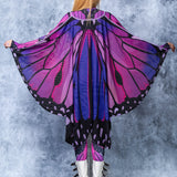 Lilac Butterfly Mesh Wings