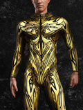 Corrupted Gold Male Costume