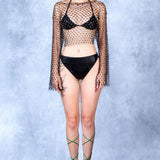 Chainveil Fishnet Top