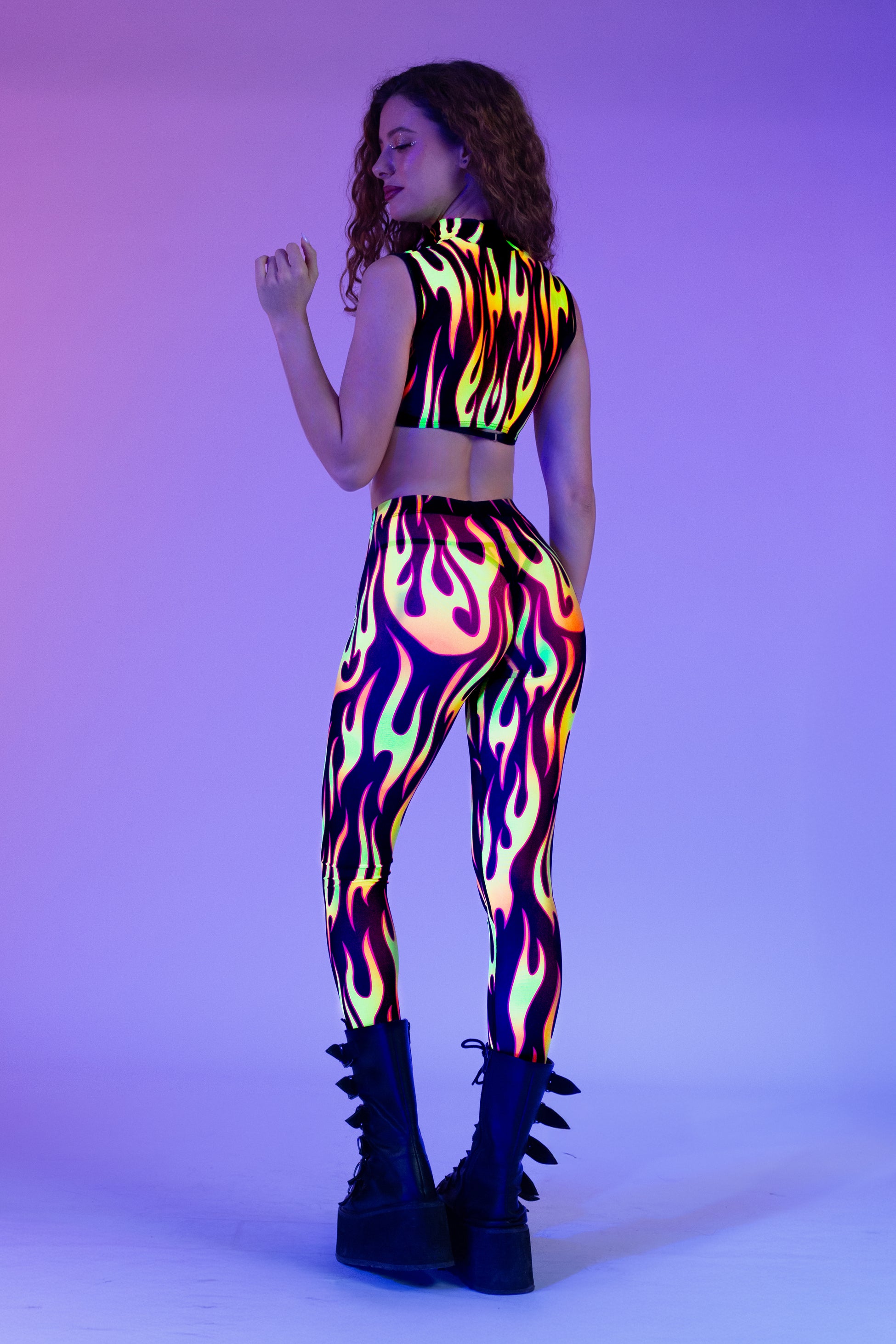 Flamethrower Mesh Sleeveless Set 2