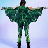 Exomorph Green Fairy Criss-Cross Jumpsuit