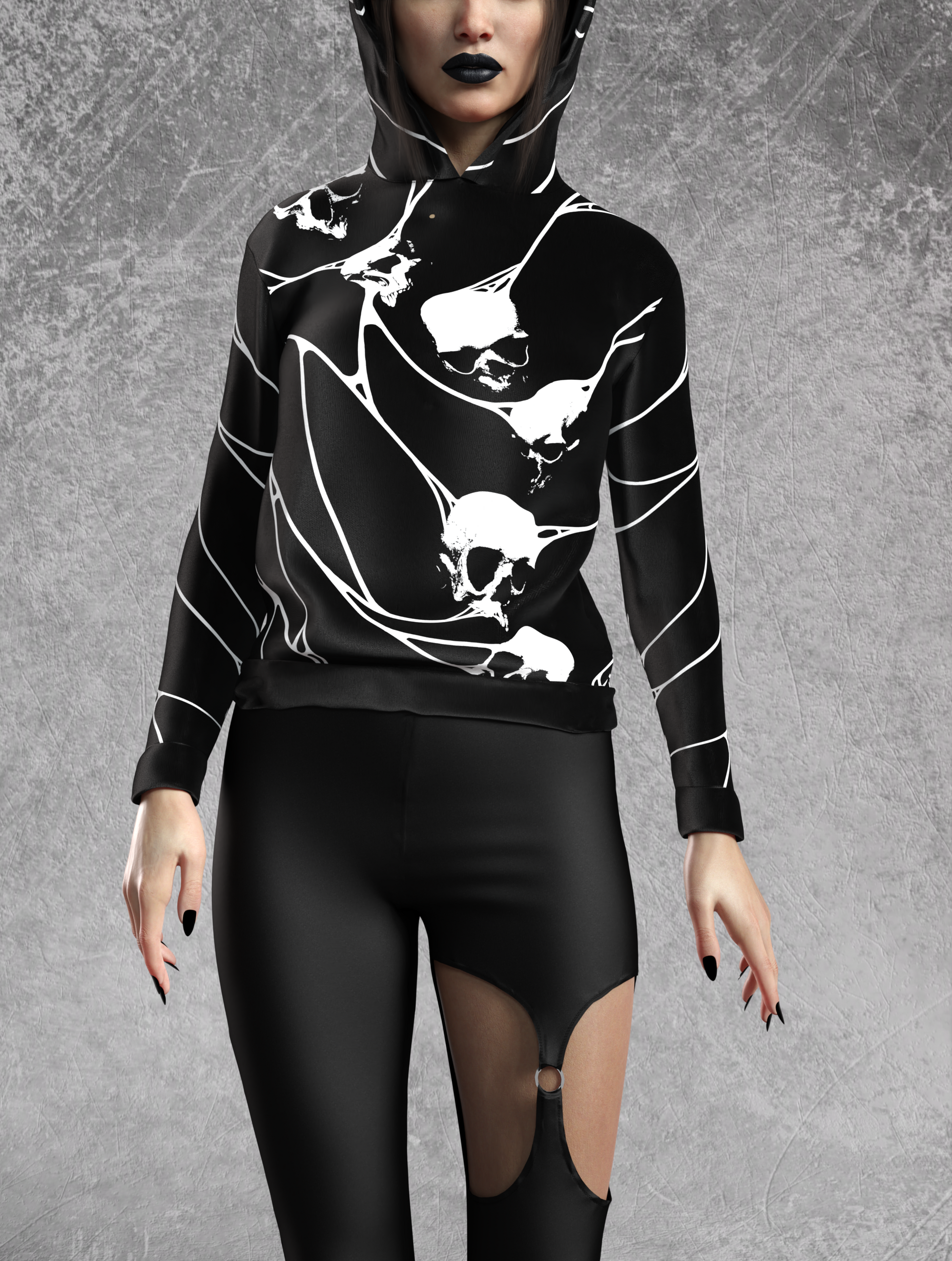 Amnesia Short Hoodie 1