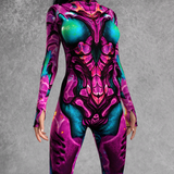 Kryptonian Armor Magenta Costume