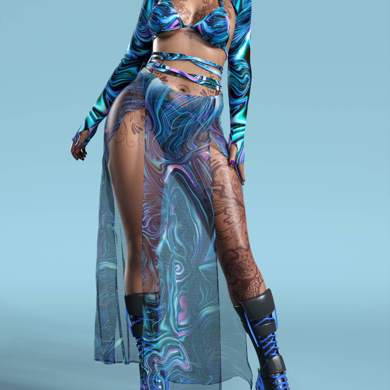 Frost Thing Duster Set 6