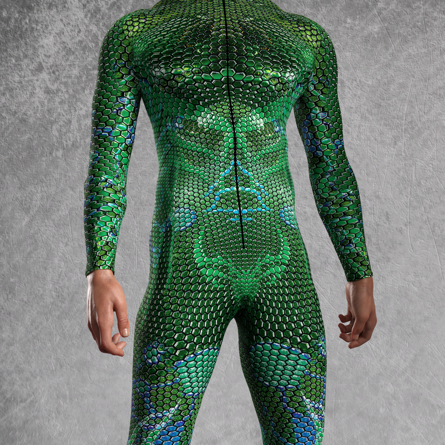 Myriad Walker Green Male Costume 6