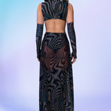 Reflektor Chaps Leotard Duster Set