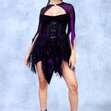 Violet Curse Corset Dress