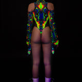 Sawayama Mesh Teardrop Leotard