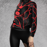 Omni Red Hoodie Leggings Set