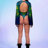 Birds of a Feather	Mesh Bare Back Leotard